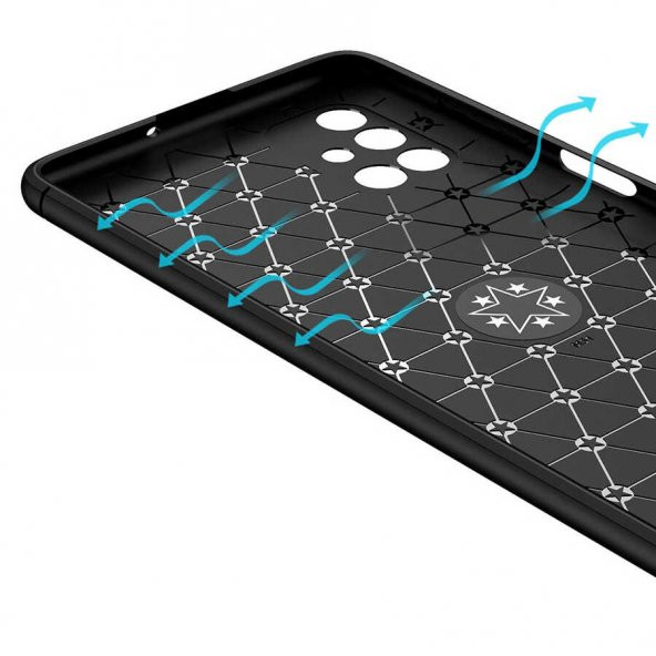 Samsung Galaxy M51 Kılıf Ravel Yüzüklü Magnetic Standlı Silikon Kapak - 9