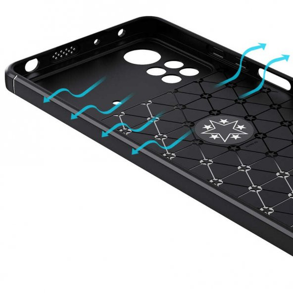 Xiaomi Poco M4 Pro 4G Kılıf Zore Ravel Yüzüklü Magnetic Standlı Silikon Kapak - 8