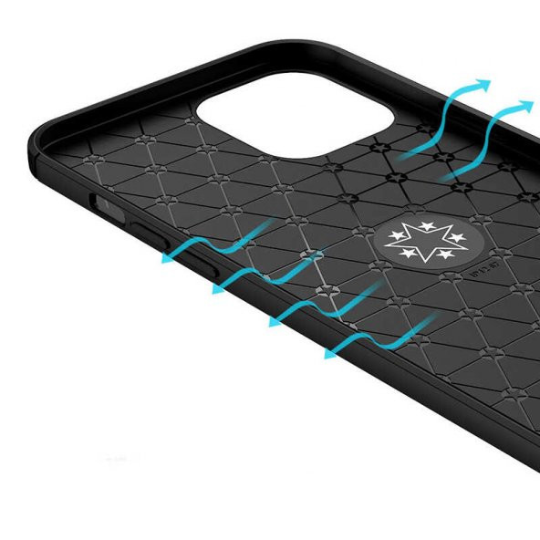 Apple iPhone 12 Pro Kılıf Ravel Yüzüklü Magnetic Standlı Silikon Kapak - 12