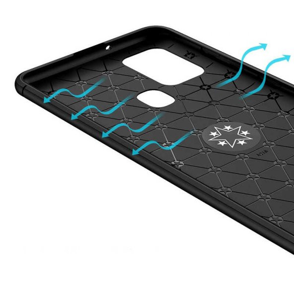 Samsung Galaxy A21S Kılıf Zore Ravel Yüzüklü Antişok Silikon Kapak - 3