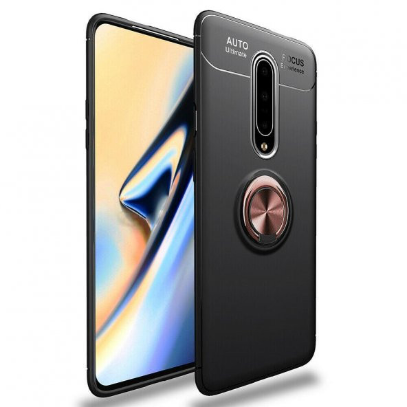 Xiaomi Mi 9T Kılıf Zore Ravel Yüzüklü Antişok Silikon Kapak - 7