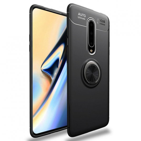 Xiaomi Mi 9T Kılıf Zore Ravel Yüzüklü Antişok Silikon Kapak - 8