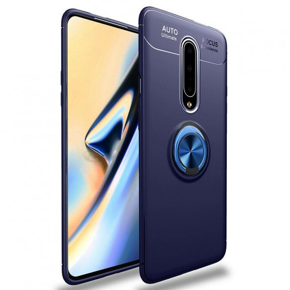 Xiaomi Mi 9T Kılıf Zore Ravel Yüzüklü Antişok Silikon Kapak - 9