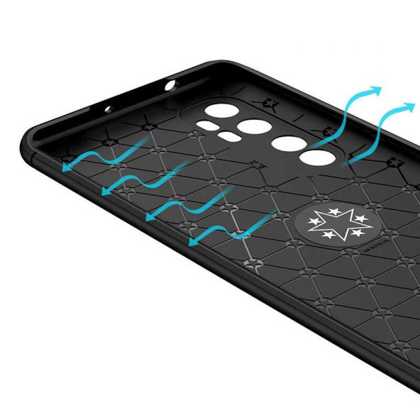 Xiaomi Mi Note 10 Lite Kılıf Ravel Yüzüklü Magnetic Standlı Silikon Kapak - 2