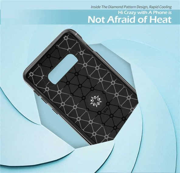 Samsung Galaxy S10 Plus Kılıf Ravel Yüzüklü Magnetic Standlı Silikon Kapak - 6