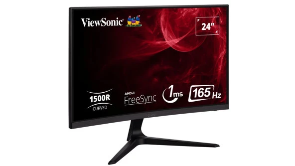 ViewSonic VX2418C 23.8" 1ms Full HD Freesync Curved Oyuncu Monitörü - 2