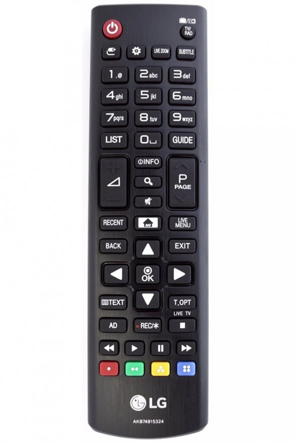 LG Tv Kumandası Turn Lcd Tv Kumandası-info Tuş