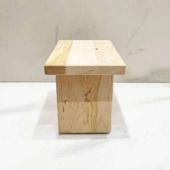 Shark Anatolia Sedir Ahşap Banyo Taburesi Oturak - 6