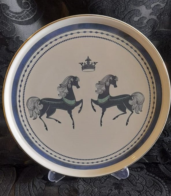 At Desenli Porselen 27 parça 6 kişilik Yemek Takımı - 3