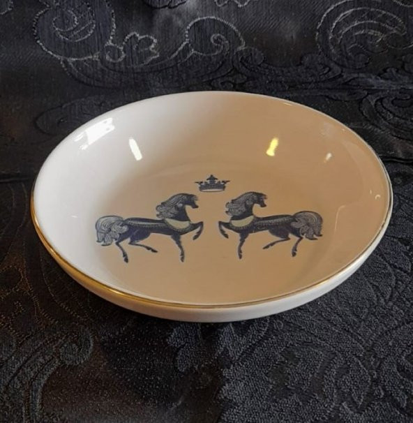 At Desenli Porselen 27 parça 6 kişilik Yemek Takımı - 5