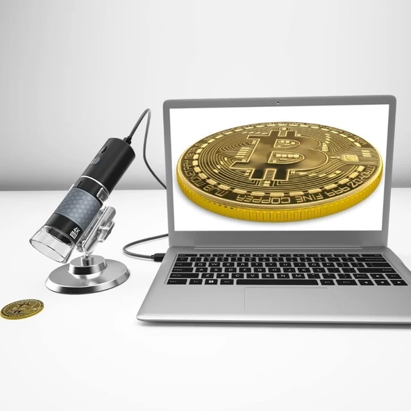 Bysameyee 4K 3840x2160P Kablosuz Dijital Mikroskop - 2