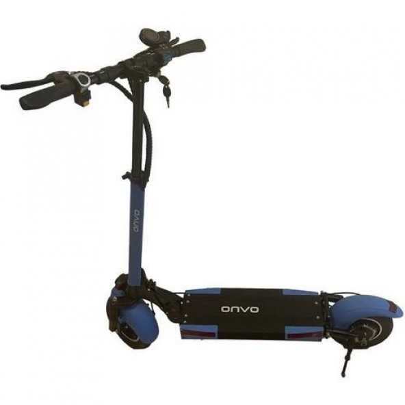 ONVO 011 ELEKTRİKLİ SCOOTER (500W) MAVİ RENK - 4
