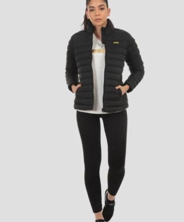 Diadora Padded Lightweight W Be One Siyah Kadın Mont D202003001 - 3