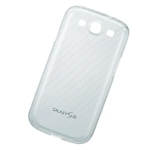 Samsung Galaxy S3 Slim Cover Orjinal Kılıf Beyaz EFC-1G6SWECSTD (Outlet) - Resim 2