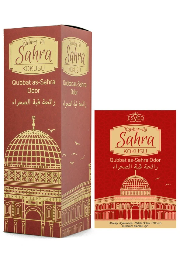 Kubbetüs Sahra Kokusu Sprey 400 Ml Dolap ve Çekmece Kokusu Hediyeli
