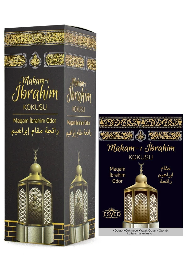 Makamı İbrahim Kokusu Sprey 400 Ml Dolap ve Çekmece Kokusu Hediyeli