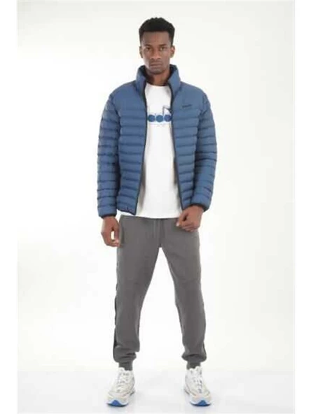 Diadora Puffer Jacket Mavi Erkek Şişme Mont D202512-400 - 2