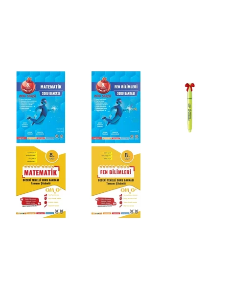 LGS 8.Sınıf MOD ve Beceri Temelli Matematik Fen Soru Bankası