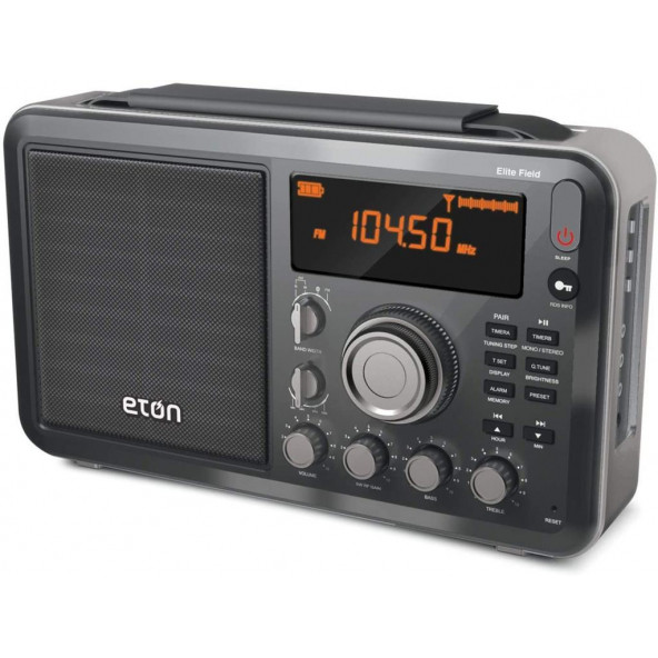 Eton Elite Field AM / FM / Bluetooth'lu Kısa Dalga Masaüstü Radyosu