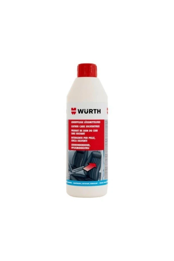 WÜRTH Deri Besleyici Temizleyici Bakım Kremi 500 ml (SOLVENTSİZ)