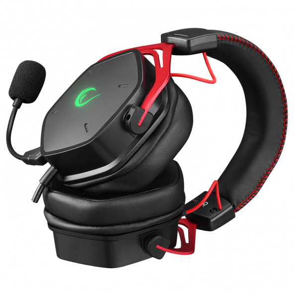 Rampage RMX-G6 HYDRA USB 7.1 Gaming Kulaklık Oyuncu Kulaklığı Çıkartılabilir Mikrofon Ses Kontrol - 6