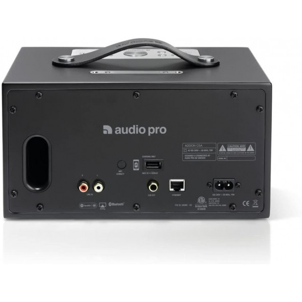 Audio Pro Addon C5A Kablosuz Çok Odalı Akıllı Hoparlörler- Siyah - 3