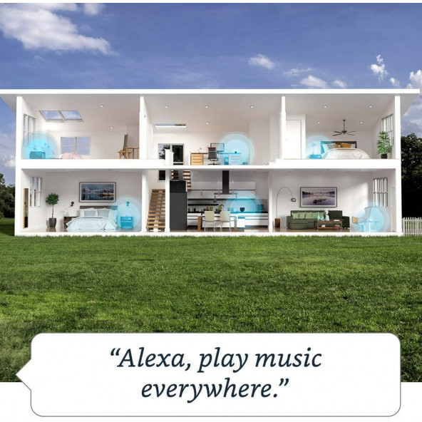 Echo Dot (4. Nesil) - Akıllı Hoparlör - Buzul Beyazı - 3