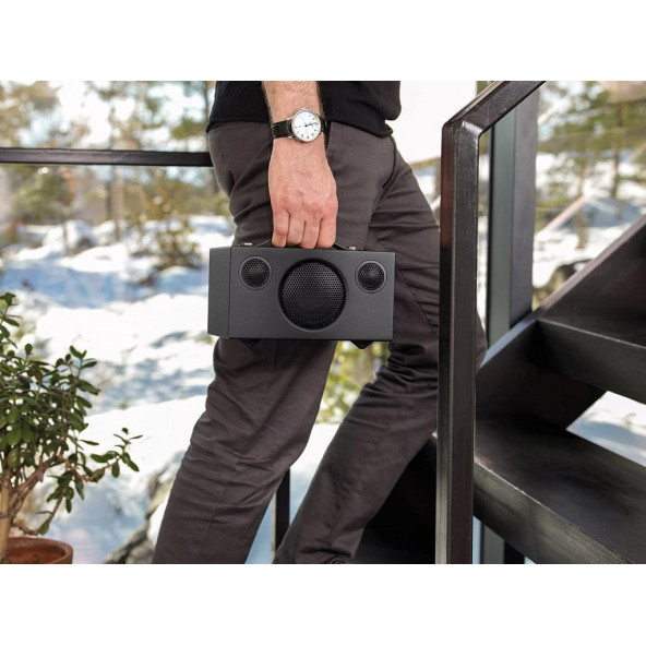 Audio Pro Addon C3 - Taşınabilir WiFi Kablosuz Çok Odalı Hoparlör - Siyah - 3