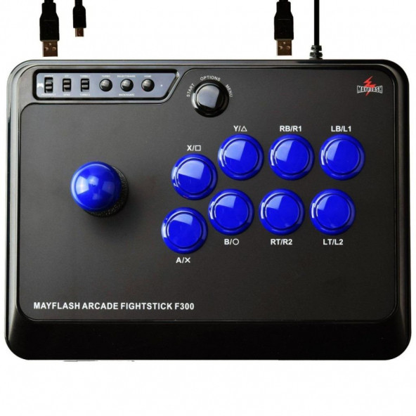 Mayflash F300 Arcade Fight Stick Joystick for PS4 PS3 XBOX ONE 36