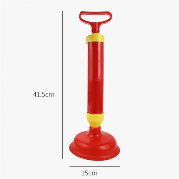 Tuvalet Pompası Mutfak Banyo Klozet Lavabo Açıcı Gider Açıcı Pompa Tıkanık Lavabo Açma  Pompa - 5