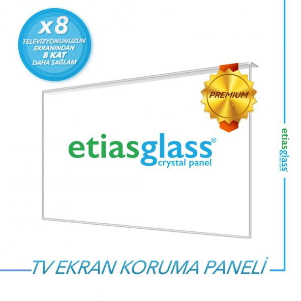ETİASGLASS SAMSUNG 75BU8000 Tv Ekran Koruyucu / Ekran Koruma Paneli - Resim 2