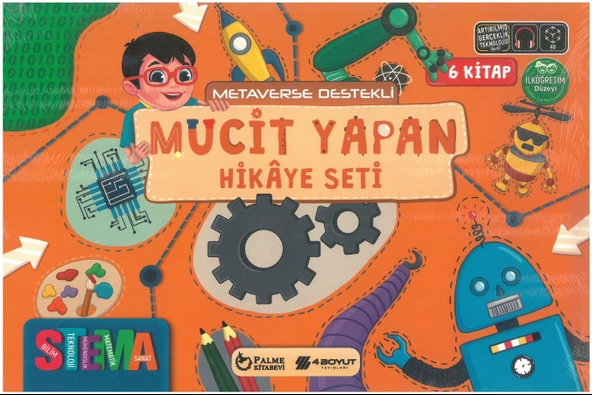 4 Boyut Mucit Yapan Tasarı Becerileri Hikayelerim Seti 3 Ve 4. Sınıflar