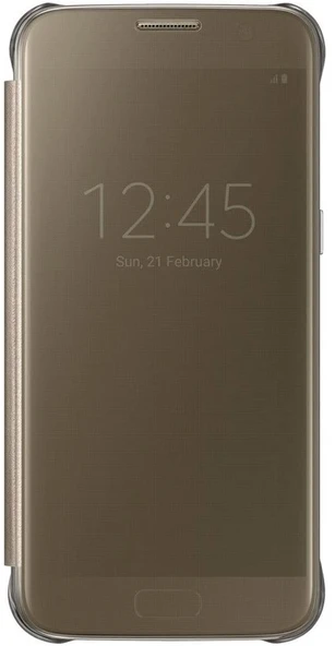 Samsung Galaxy S7 Clear View Cover Orjinal Akıllı Kılıf EF-ZG930C - 2