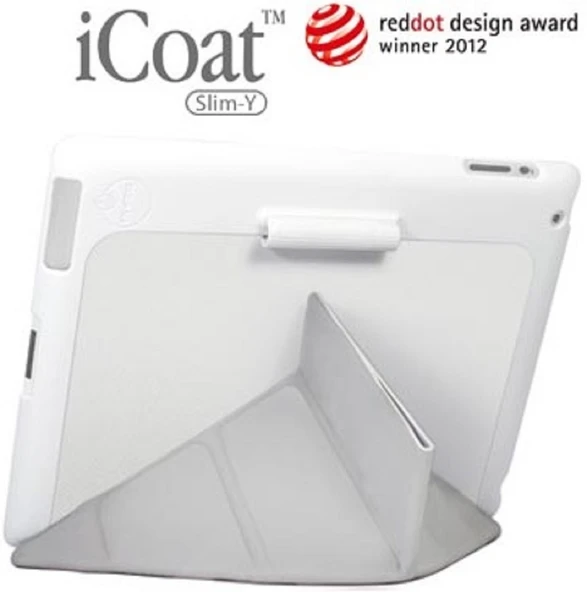 Ozaki icoat 360 iPad 2, 3. ve 4. Nesil (A1395, A1416 ve A1458) için Kılıf ve Stand - 9
