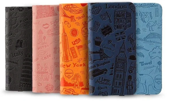 Ozaki Travel iPhone 6 ve 6S için Kapaklı Kılıf, Cüzdan Kılıf - 10