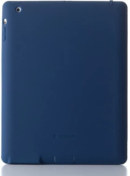 Simplism iPad 2. Nesil, 3. Nesil ve 4. Nesil için Silikon Kılıf + Ekran Koruyucu