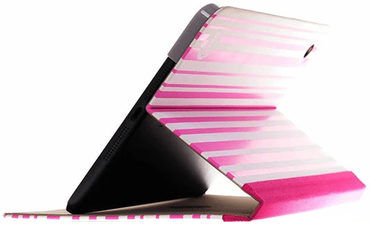 Ozaki Pattern iPad Mini 2/3 (A1489, A1490, A1599, A1600) Akıllı Kılıf Uyku Modlu - 5