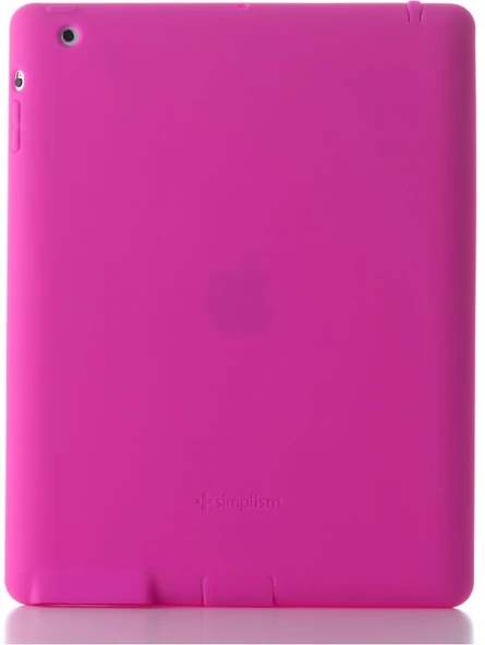 Simplism iPad 2. Nesil, 3. Nesil ve 4. Nesil için Silikon Kılıf + Ekran Koruyucu - 2