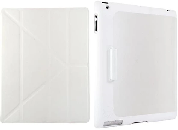 Ozaki icoat 360 iPad 2, 3. ve 4. Nesil (A1395, A1416 ve A1458) için Kılıf ve Stand - Resim 7