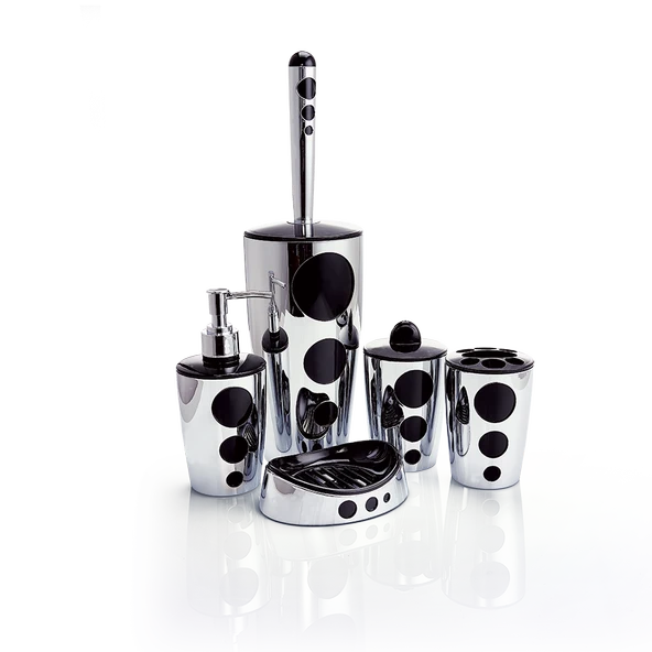 Omnisoft FLR F326 Banyo Wc Seti 5 Parça Krom Kaplama