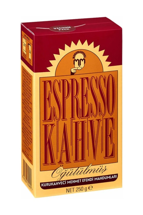 Mehmet Efendi Caffe Espresso Filtre Kahve 250 Gram