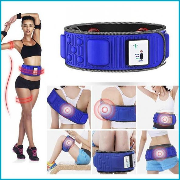 Sinerjim X5 Slim Süper Yağ Yakıcı Kızıl Ötesi Tüm Vücut Masaj Kemeri Belt - 4