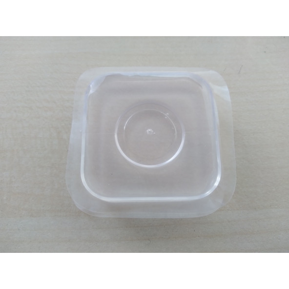 TELEFON TUTACAĞI KARE (SİLİKONLU) KABLO KANALLI - TELEFONLUK, TELEFON TUTUCU, TELEFON APARATI - 3