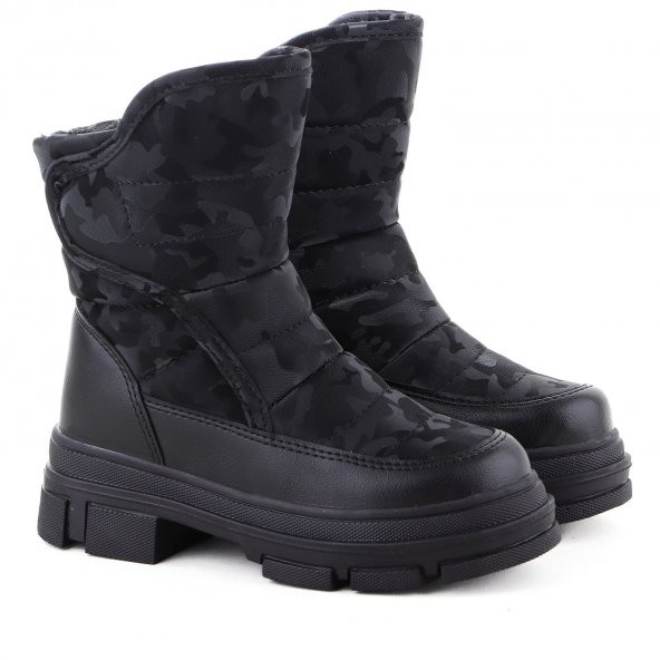 Vojo 820 Comfort Termal Kürklü Fermuarlı Kız Çocuk Bot