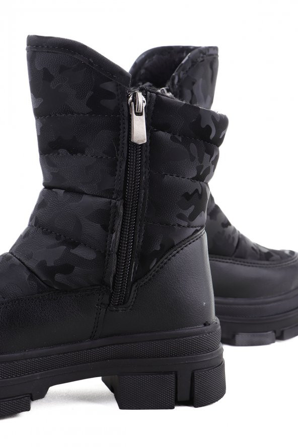 Vojo 820 Comfort Termal Kürklü Fermuarlı Kız Çocuk Bot - 4