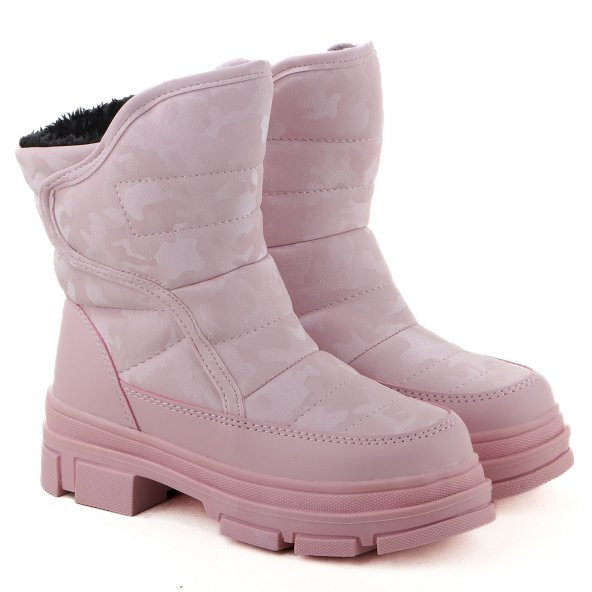 Vojo 820 Comfort Termal Kürklü Fermuarlı Kız Çocuk Bot - 7