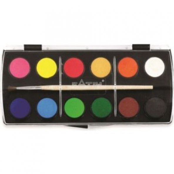 Fatih Sulu Boya 12 Renk S-12 - Resim 2