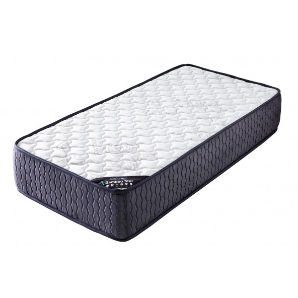 DAKRON BAMBOO STAR ORTOPEDİK YAYLI YATAK, ANTRASİT, 150x200