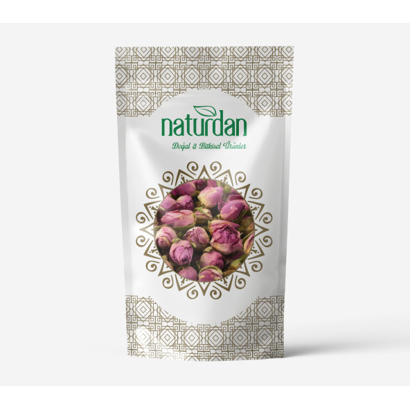 Naturdan Tomurcuk Gül Kurusu Pembe 250 gr