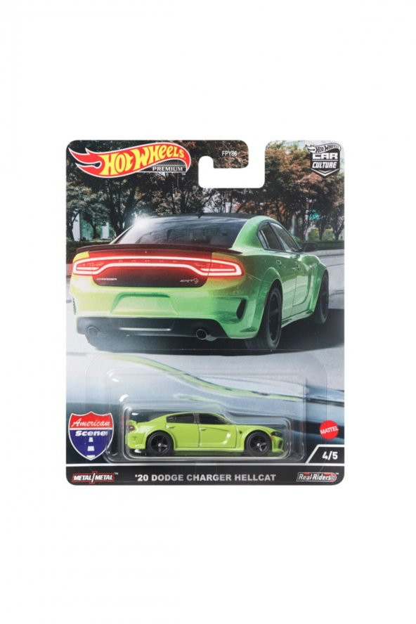 Hw Premium 20 Dodge Charger Hellcat FPY86 HCK04